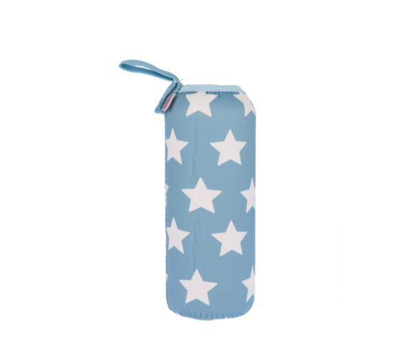 FODERA in Neoprene per Borraccia in Acciaio da 750ml-Stelle azzurro - immagine 2